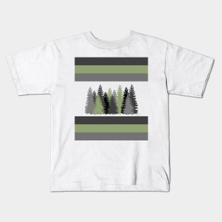 Tree line Kids T-Shirt